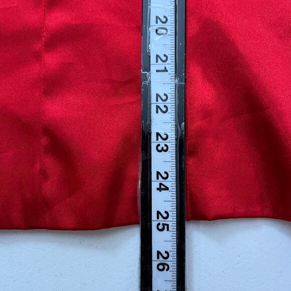 Night Studio Plus 22W Red 3 Pc Skirt Suit Set Blazer Tank Mother of Bride Church - Picture 8 of 16